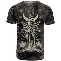 Ordo Templi Orientis Thelema T shirt Do What Thou Wilt Mystic Serpent