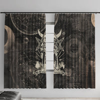 Ordo Templi Orientis Thelema Window Curtain Do What Thou Wilt Mystic Serpent