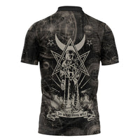 Ordo Templi Orientis Thelema Zipper Polo Shirt Do What Thou Wilt Mystic Serpent