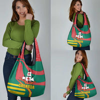 Grenada Grocery Bag with Cocoa Bean Mascot and National Flag Colors - Wonder Print Shop