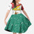Grenada Kid Short Sleeve Dress with Cocoa Bean Mascot and National Flag Colors - Wonder Print Shop