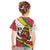 Grenada Kid T Shirt with Cocoa Bean Mascot and National Flag Colors - Wonder Print Shop