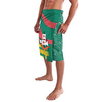 Grenada Lavalava with Cocoa Bean Mascot and National Flag Colors - Wonder Print Shop