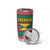 Grenada Tumbler Cup with Cocoa Bean Mascot and National Flag Colors - Wonder Print Shop