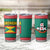Grenada Tumbler Cup with Cocoa Bean Mascot and National Flag Colors - Wonder Print Shop