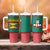 Grenada Tumbler With Handle with Cocoa Bean Mascot and National Flag Colors - Wonder Print Shop