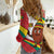 Grenada Women Casual Shirt with Cocoa Bean Mascot and National Flag Colors - Wonder Print Shop