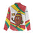Grenada Women Casual Shirt with Cocoa Bean Mascot and National Flag Colors - Wonder Print Shop