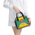 Grenada Coat of Arms Shoulder Handbag with Yellow Green Flag Colors and Tribal Pattern Design - Wonder Print Shop