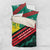Grenada Mountain Graphic Bedding Set with National Flag and Saint Catherine Quote Design - Wonder Print Shop