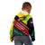 Grenada Mountain Graphic Kid Hoodie with National Flag and Saint Catherine Quote Design - Wonder Print Shop