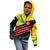 Grenada Mountain Graphic Kid Hoodie with National Flag and Saint Catherine Quote Design - Wonder Print Shop