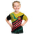 Grenada Mountain Graphic Kid T Shirt with National Flag and Saint Catherine Quote Design - Wonder Print Shop