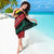 Grenada Mountain Graphic Sarong with National Flag and Saint Catherine Quote Design - Wonder Print Shop