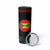 Grenada Mountain Graphic Skinny Tumbler with National Flag and Saint Catherine Quote Design - Wonder Print Shop