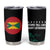 Grenada Mountain Graphic Tumbler Cup with National Flag and Saint Catherine Quote Design - Wonder Print Shop