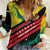 Grenada Mountain Graphic Women Casual Shirt with National Flag and Saint Catherine Quote Design - Wonder Print Shop