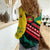 Grenada Mountain Graphic Women Casual Shirt with National Flag and Saint Catherine Quote Design - Wonder Print Shop