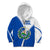 El Salvador National Flag Kid Hoodie with Coat of Arms and Blue White Stripes Design - Wonder Print Shop