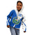 El Salvador National Flag Kid Hoodie with Coat of Arms and Blue White Stripes Design - Wonder Print Shop
