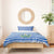El Salvador Tribal Pattern Bedding Set with National Coat of Arms and Blue White Theme - Wonder Print Shop