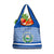 El Salvador Tribal Pattern Grocery Bag with National Coat of Arms and Blue White Theme - Wonder Print Shop