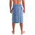 El Salvador Tribal Pattern Lavalava with National Coat of Arms and Blue White Theme - Wonder Print Shop
