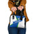 El Salvador Flag Crest Shoulder Handbag with Blue Green Stripes and Bold Letter Design - Wonder Print Shop