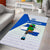 El Salvador National Symbol Area Rug with Torogoz Bird and Flag Map Design - Wonder Print Shop