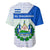 El Salvador National Symbol Baseball Jersey with Torogoz Bird and Flag Map Design - Wonder Print Shop