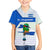 El Salvador National Symbol Family Matching Off Shoulder Maxi Dress and Hawaiian Shirt with Torogoz Bird and Flag Map Design - Wonder Print Shop