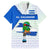 El Salvador National Symbol Family Matching Summer Maxi Dress and Hawaiian Shirt with Torogoz Bird and Flag Map Design - Wonder Print Shop