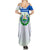 El Salvador National Symbol Family Matching Summer Maxi Dress and Hawaiian Shirt with Torogoz Bird and Flag Map Design - Wonder Print Shop
