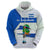 El Salvador National Symbol Hoodie with Torogoz Bird and Flag Map Design - Wonder Print Shop