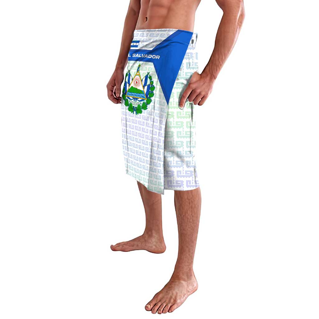 El Salvador National Symbol Lavalava with Torogoz Bird and Flag Map Design - Wonder Print Shop