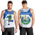 El Salvador National Symbol Men Tank Top with Torogoz Bird and Flag Map Design - Wonder Print Shop