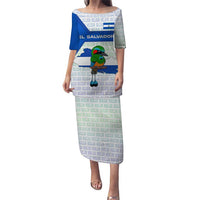 El Salvador National Symbol Puletasi with Torogoz Bird and Flag Map Design - Wonder Print Shop