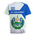 El Salvador National Symbol Rugby Jersey with Torogoz Bird and Flag Map Design - Wonder Print Shop