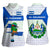 El Salvador National Symbol Women Sleeveless Polo Shirt with Torogoz Bird and Flag Map Design - Wonder Print Shop