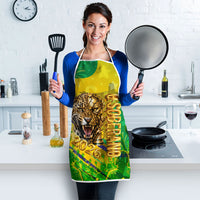 Brazil Football Champions 2026 Apron Sovereign Jaguar Golden Trophy 3D Graphic Design