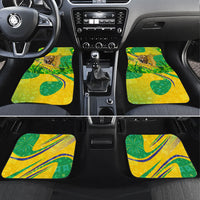 Brazil Football Champions 2026 Car Mats Sovereign Jaguar Golden Trophy 3D Graphic Design