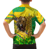 Brazil Football Champions 2026 Hawaiian Shirt Sovereign Jaguar Golden Trophy 3D Graphic Design