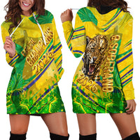 Brazil Football Champions 2026 Hoodie Dress Sovereign Jaguar Golden Trophy 3D Graphic Design