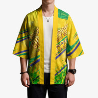 Brazil Football Champions 2026 Kimono Sovereign Jaguar Golden Trophy 3D Graphic Design