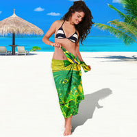 Brazil Football Champions 2026 Sarong Sovereign Jaguar Golden Trophy 3D Graphic Design