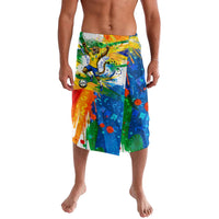 Personalized Brazil 6 Time World Football Champion 2026 Lavalava Hexa Brasil Jaguar Mascot - Graffiti Splash Art