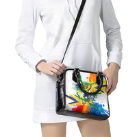 Personalized Brazil 6 Time World Football Champion 2026 Shoulder Handbag Hexa Brasil Jaguar Mascot - Graffiti Splash Art