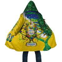 Brazil Football World Champions 2026 Cloak Brasil Futebol - Jaguar Mascot - Vibrant Carnival Style