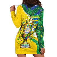 Brazil Football World Champions 2026 Hoodie Dress Brasil Futebol - Jaguar Mascot - Vibrant Carnival Style
