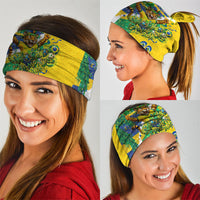 Brazil Football World Champions 2026 Neck Gaiter Brasil Futebol - Jaguar Mascot - Vibrant Carnival Style